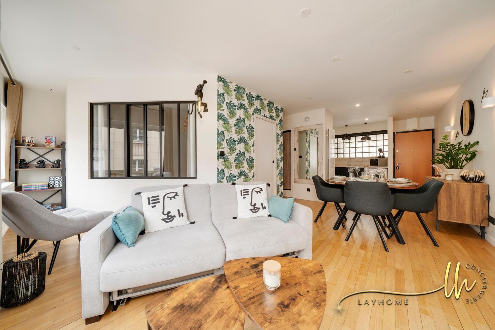 Chaleureux, Lumineux Et Confortable F2 Renove En Plein Coeur De נאנסי מראה חיצוני תמונה