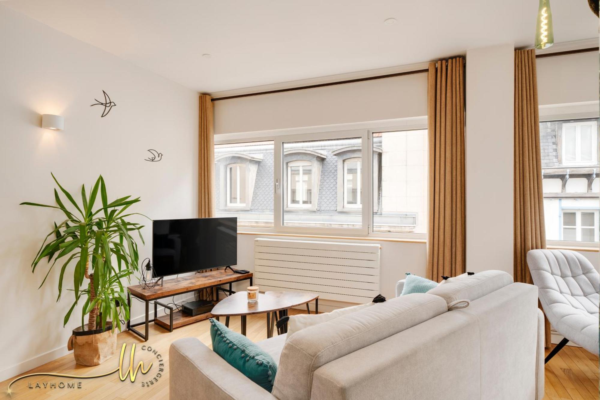 Chaleureux, Lumineux Et Confortable F2 Renove En Plein Coeur De נאנסי מראה חיצוני תמונה